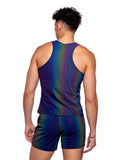Roma Costume 6538 Reflective Shorts with Zipper Pockets - Roma Costume