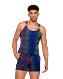 Roma Costume 6537 Reflective Tank Top - Roma Costume