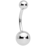 Clear Gem Holiday Season Winter Snowflake Belly Ring Set of 4 - BodyCandy - Flyclothing LLC