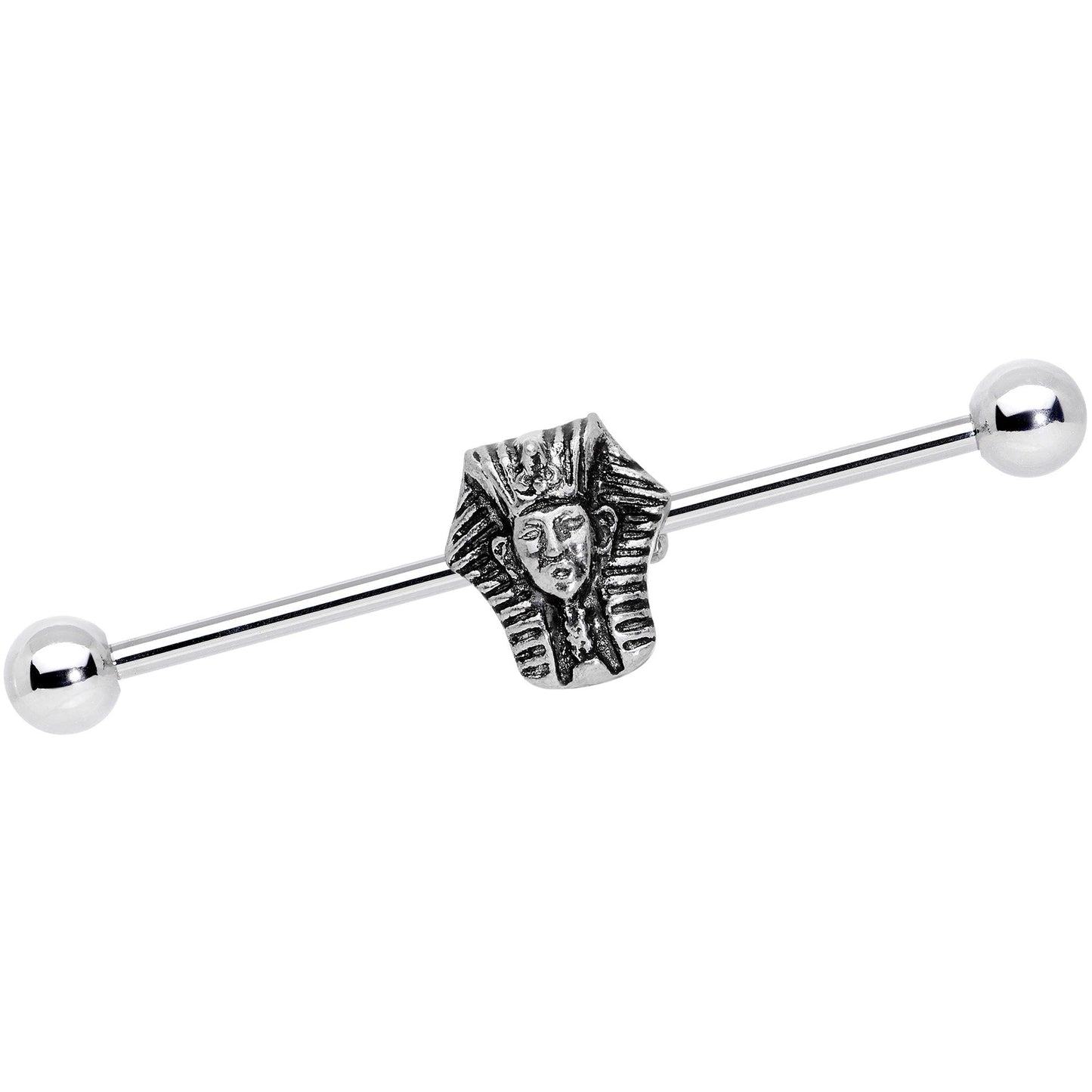 14G Moveable Mighty Pharaoh Industrial Barbell 38mm - BodyCandy - Flyclothing LLC