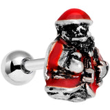 16G 1/4 Little Santa Claus Cartilage Tragus Earring - BodyCandy - Flyclothing LLC