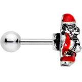 16G 1/4 Little Santa Claus Cartilage Tragus Earring - BodyCandy - Flyclothing LLC