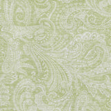3' X 5' Artichoke Green And Ivory Paisley Washable Area Rug With UV Protection - HomeRoots - Flyclothing LLC