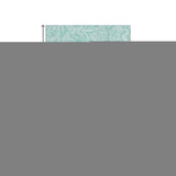 8' X 10' Teal And Ivory Paisley Washable Area Rug With UV Protection - HomeRoots - Flyclothing LLC