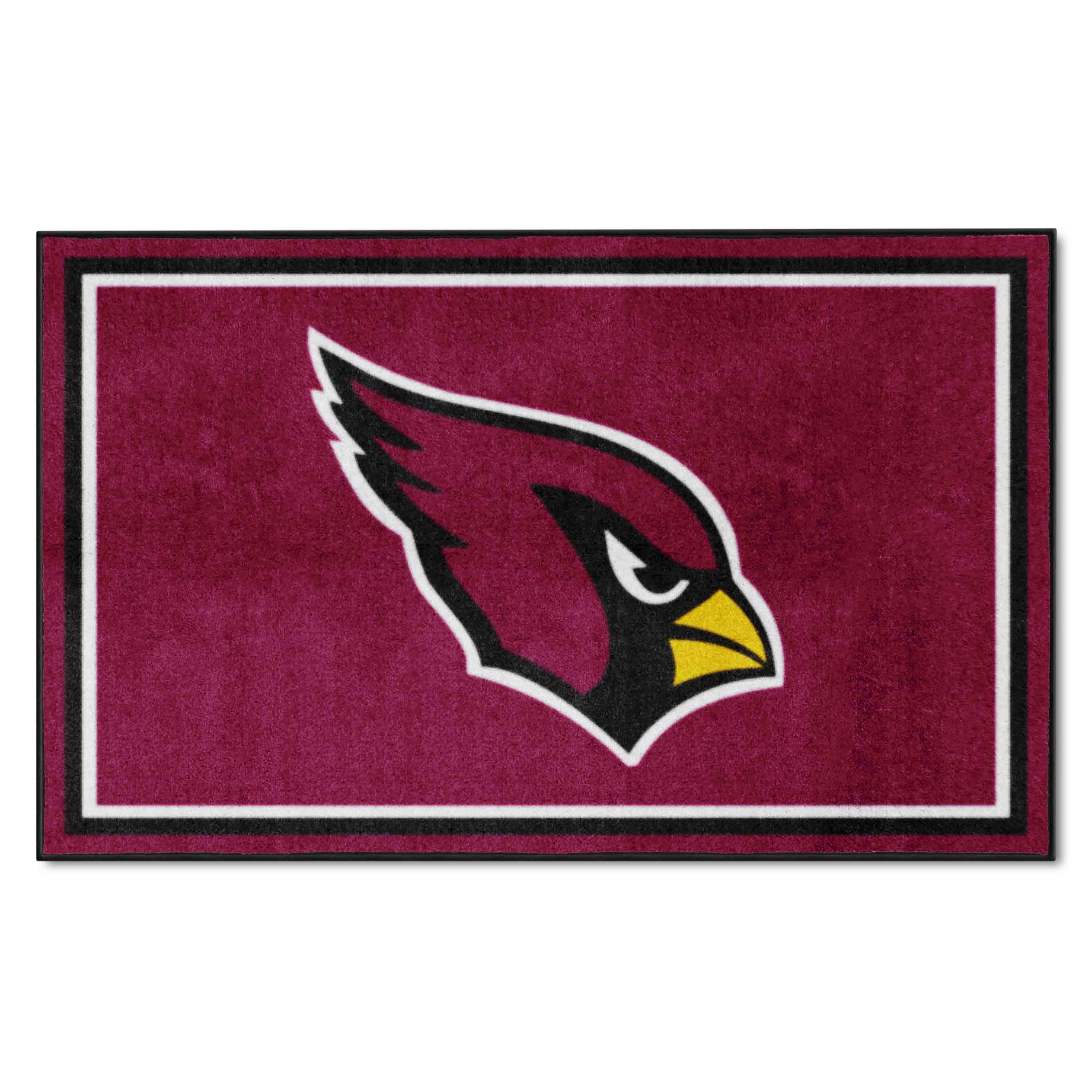 Arizona Cardinals 4ft. x 6ft. Plush Area Rug - Arizona Cardinals
