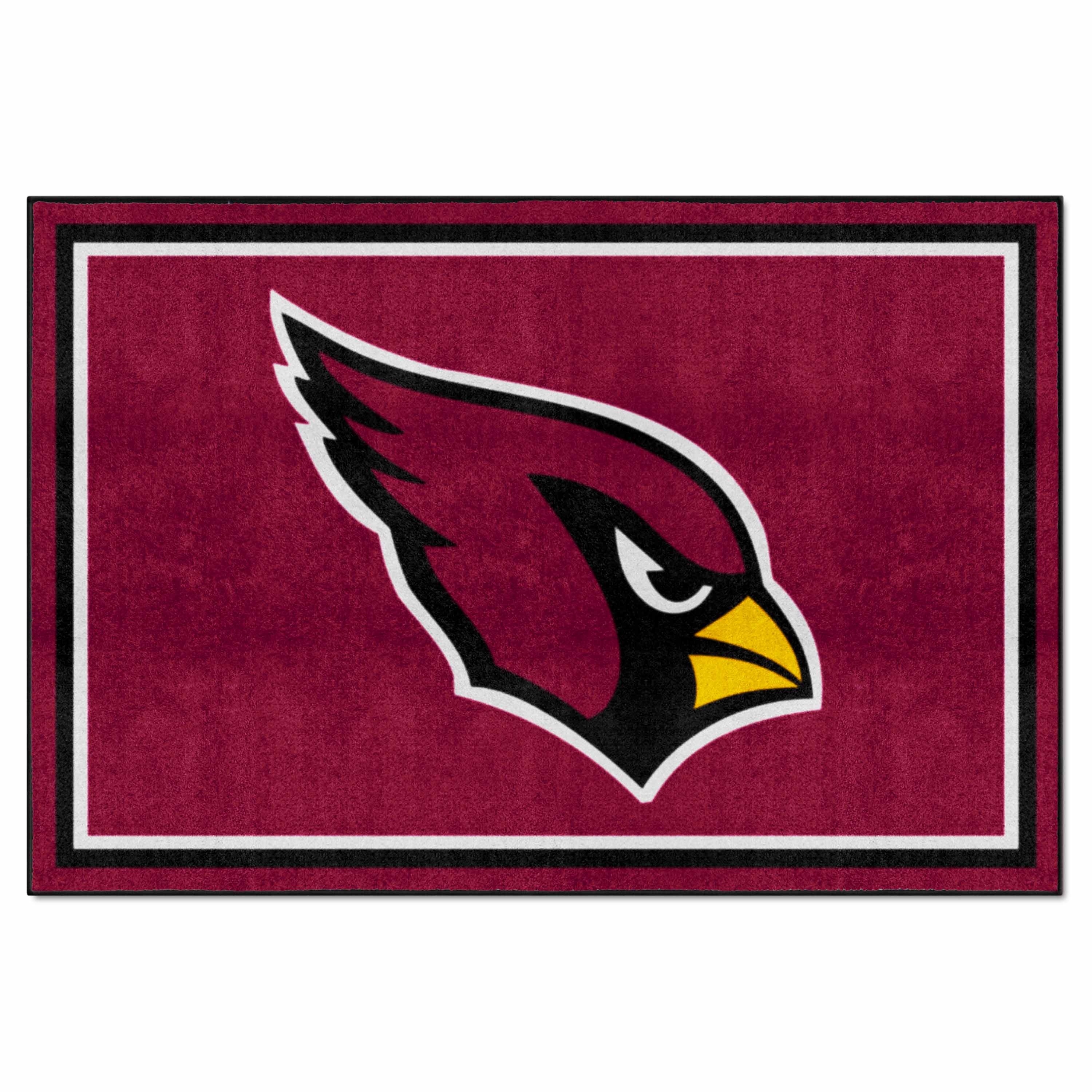Arizona Cardinals 5ft. x 8 ft. Plush Area Rug - Arizona Cardinals