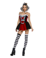Roma Costume 4pc Wonderland Queen Costume 6557 - Roma Costume - Flyclothing LLC