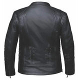 Raven - Women's Premium Leather Motorcycle Jacket - Unik Just for Bikers - Flyclothing LLC