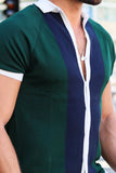 Men's Plus Size Button Down Short Sleeve Shirt - Trendsi