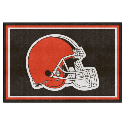 Cleveland Browns 5ft. x 8 ft. Plush Area Rug - Cleveland Browns