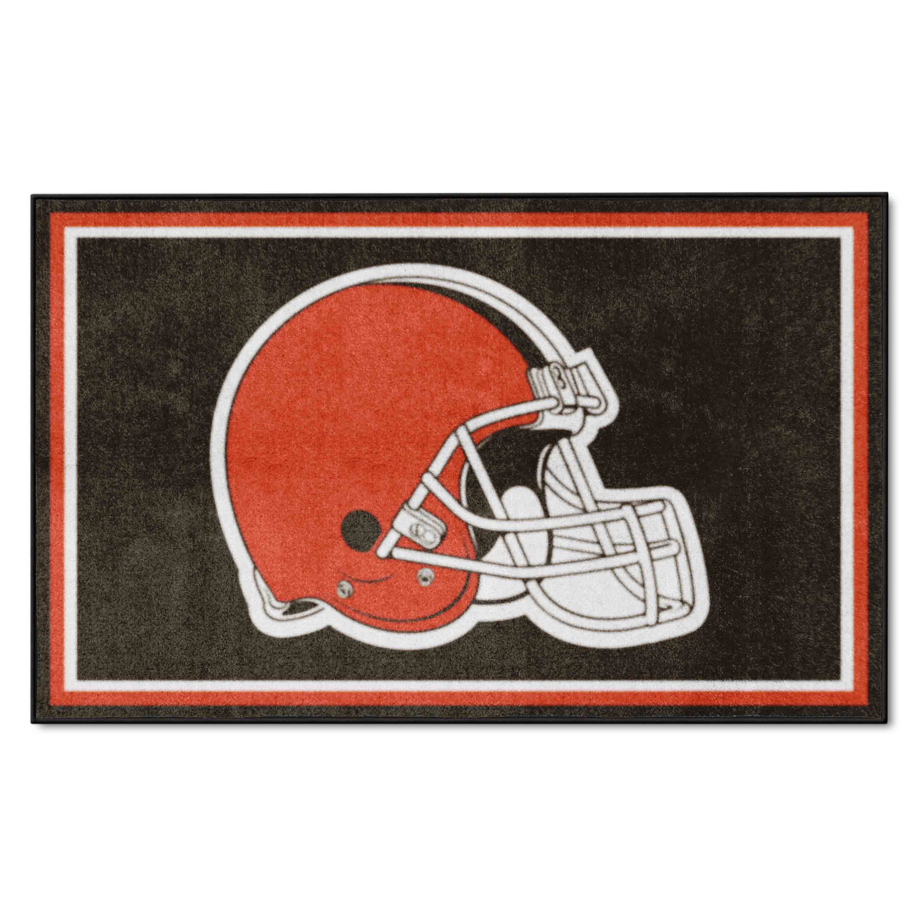 Cleveland Browns 4ft. x 6ft. Plush Area Rug - Cleveland Browns