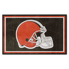 Cleveland Browns 4ft. x 6ft. Plush Area Rug - Cleveland Browns