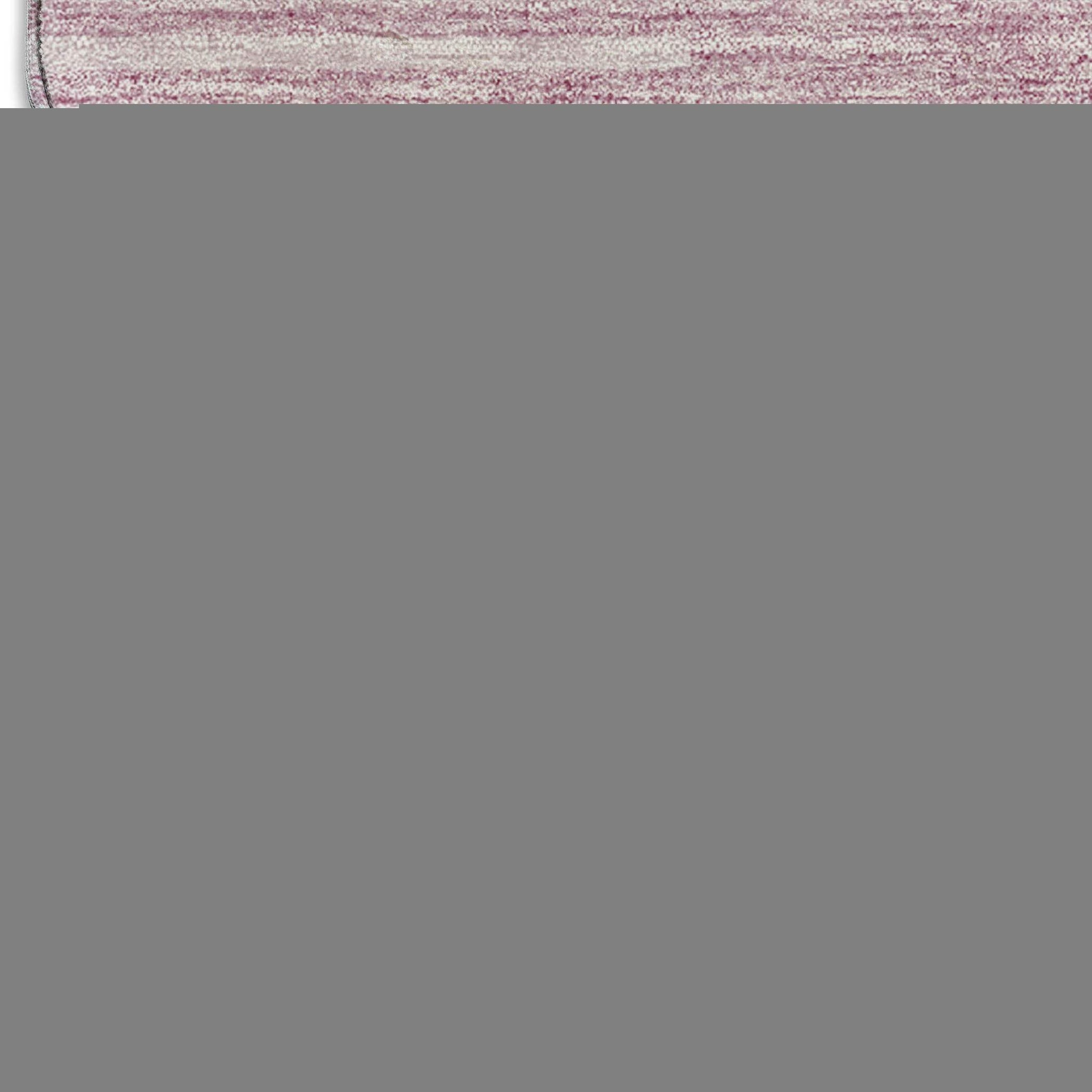 8' Blush And Ivory Geometric Washable Round Rug With UV Protection - HomeRoots - Flyclothing LLC