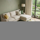 8' X 10' Sage Gold And Ivory Floral Washable Area Rug With UV Protection - HomeRoots - Flyclothing LLC