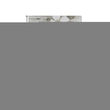 8' X 10' Taupe And Ivory Floral Washable Area Rug With UV Protection - HomeRoots - Flyclothing LLC