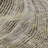 8' X 10' Taupe Brown And Ivory Faux Bois Washable Area Rug With UV Protection - HomeRoots - Flyclothing LLC
