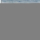 10' X 14' Sky Blue And Ivory Southwestern Washable Area Rug With UV Protection - HomeRoots - Flyclothing LLC