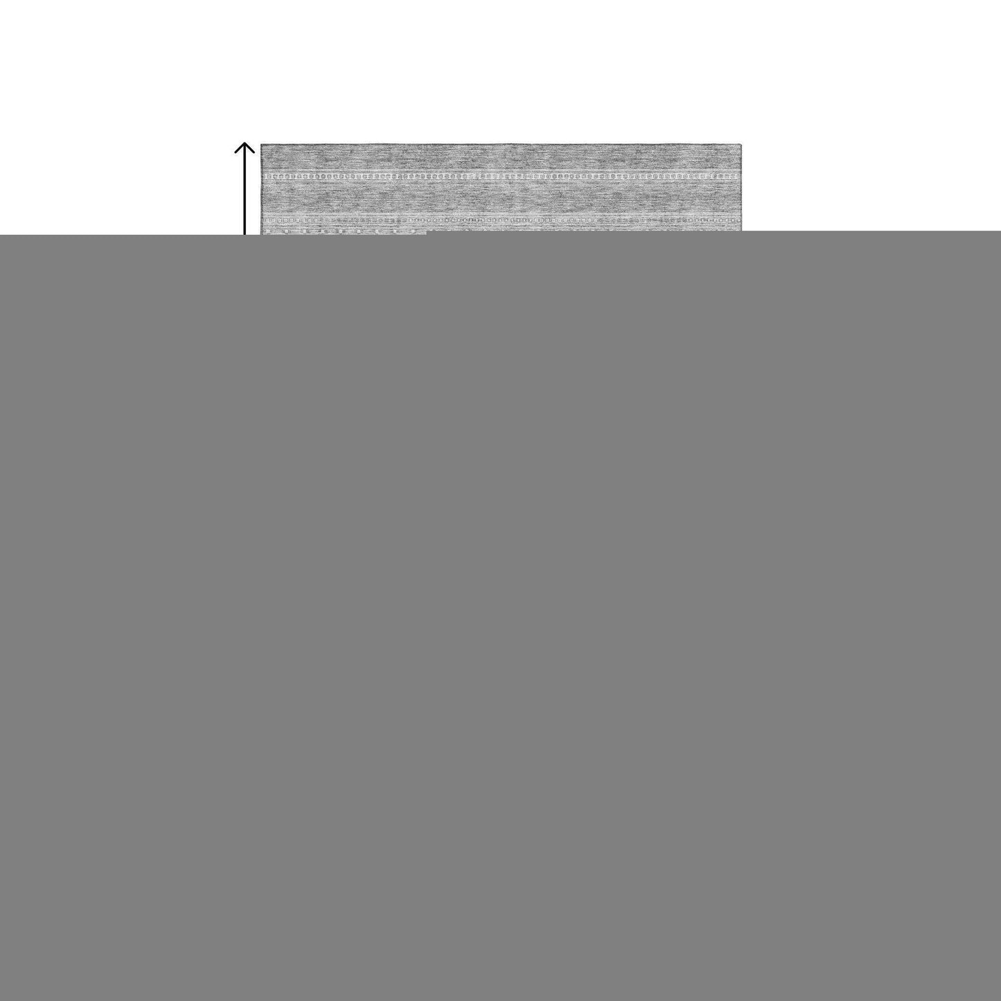 3' X 5' Silver And Gray Southwestern Washable Area Rug With UV Protection - HomeRoots - Flyclothing LLC