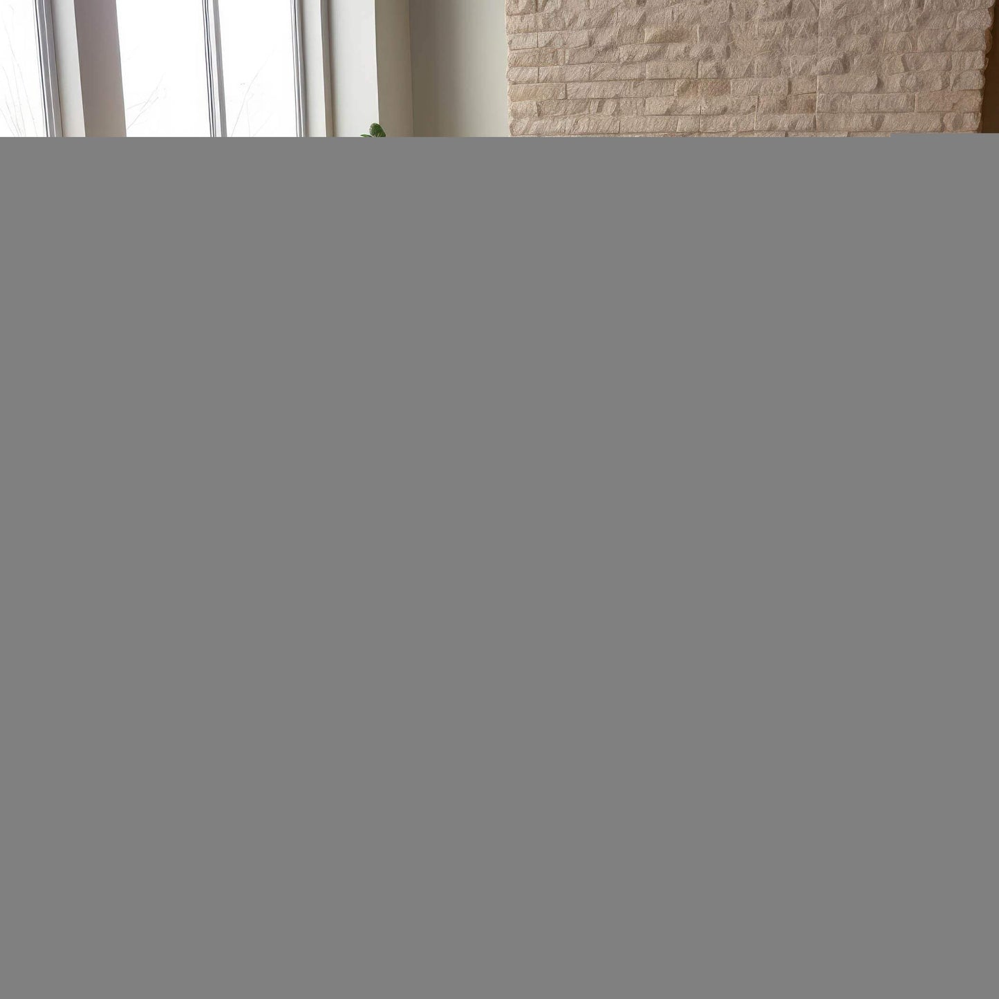 5' X 8' Silver And Gray Southwestern Washable Area Rug With UV Protection - HomeRoots - Flyclothing LLC