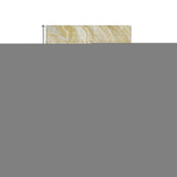 3' X 5' Gold And Ivory Abstract Washable Area Rug With UV Protection - HomeRoots - Flyclothing LLC