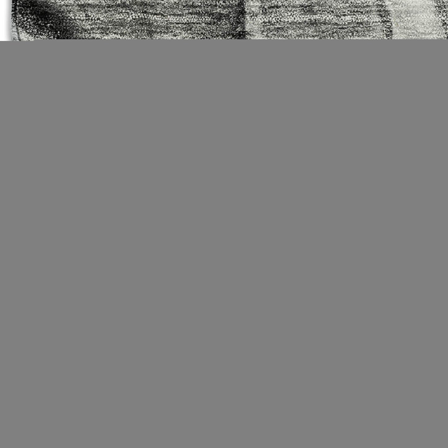 8' X 10' Gray And Ivory Abstract Washable Area Rug With UV Protection - HomeRoots - Flyclothing LLC