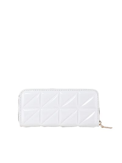 PU Leather Solid Color Wallet - Trendsi
