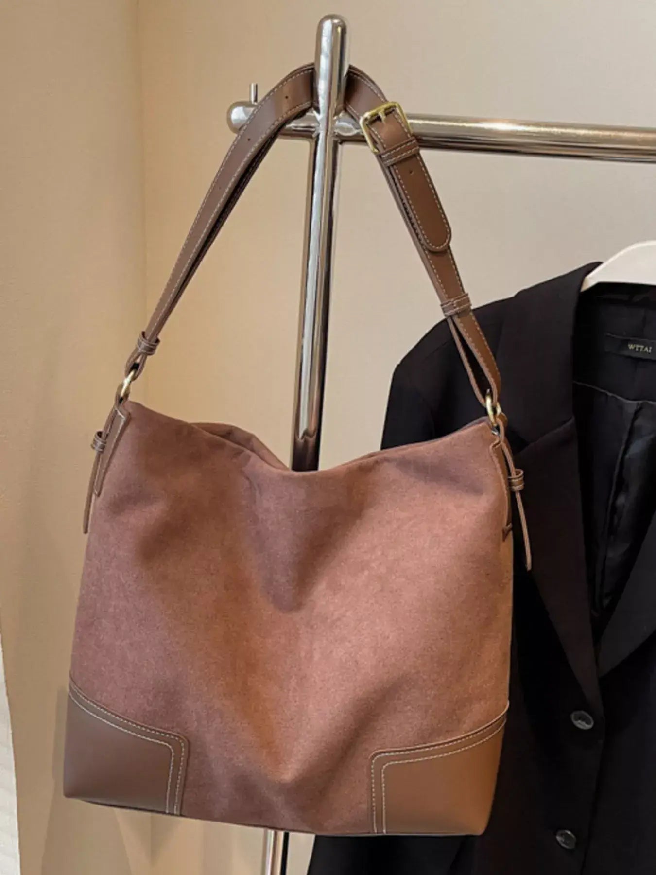 Adjustable Strap Shoulder Bag - Trendsi - Flyclothing LLC