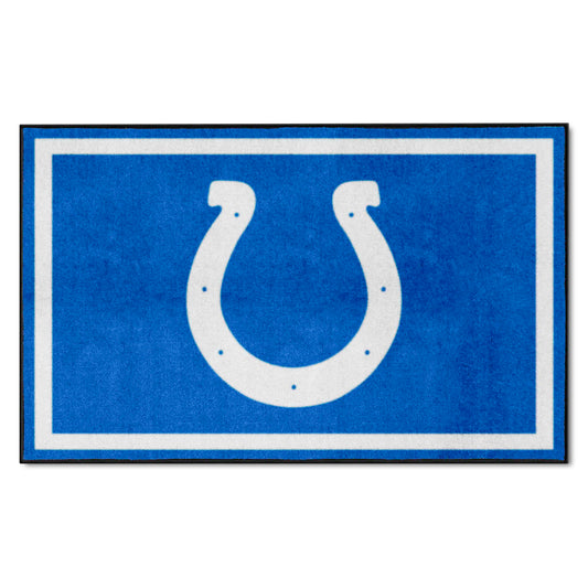Indianapolis Colts 4ft. x 6ft. Plush Area Rug - Indianapolis Colts