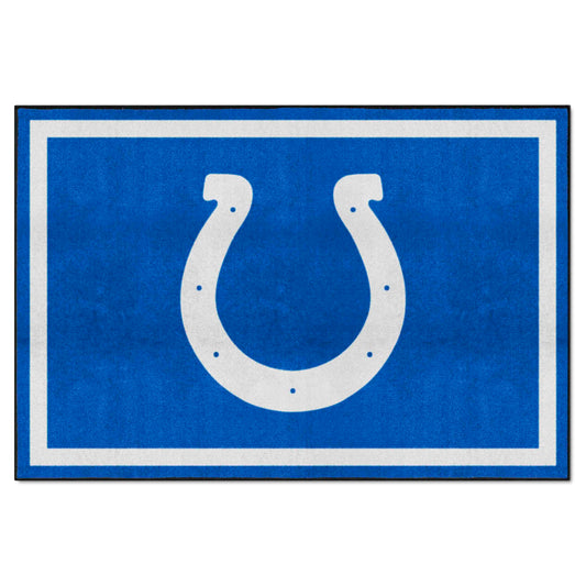Indianapolis Colts 5ft. x 8 ft. Plush Area Rug - Indianapolis Colts