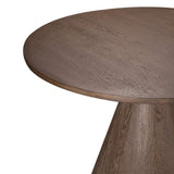 48" Natural Solid Wood Pedestal Base Round Top Dining Table - HomeRoots - Flyclothing LLC