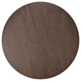48" Natural Solid Wood Pedestal Base Round Top Dining Table - HomeRoots - Flyclothing LLC