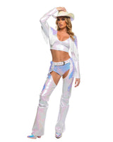 Roma Costume 3pc Ravishing Renegade Cowgirl Costume 6591 - Roma Costume - Flyclothing LLC