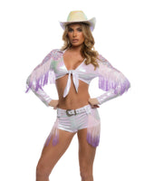 Roma Costume 3pc Buck Wild Cowgirl Babe Costume 6592 - Roma Costume - Flyclothing LLC