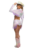 Roma Costume 3pc Buck Wild Cowgirl Babe Costume 6592 - Roma Costume - Flyclothing LLC