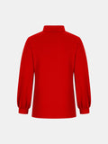Full Size Mock Neck Long Sleeve T-Shirt - Trendsi