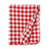 Picnic Plaid/Red Soft Bamboo Stroller Blanket for Baby - Tesa Babe - Flyclothing LLC