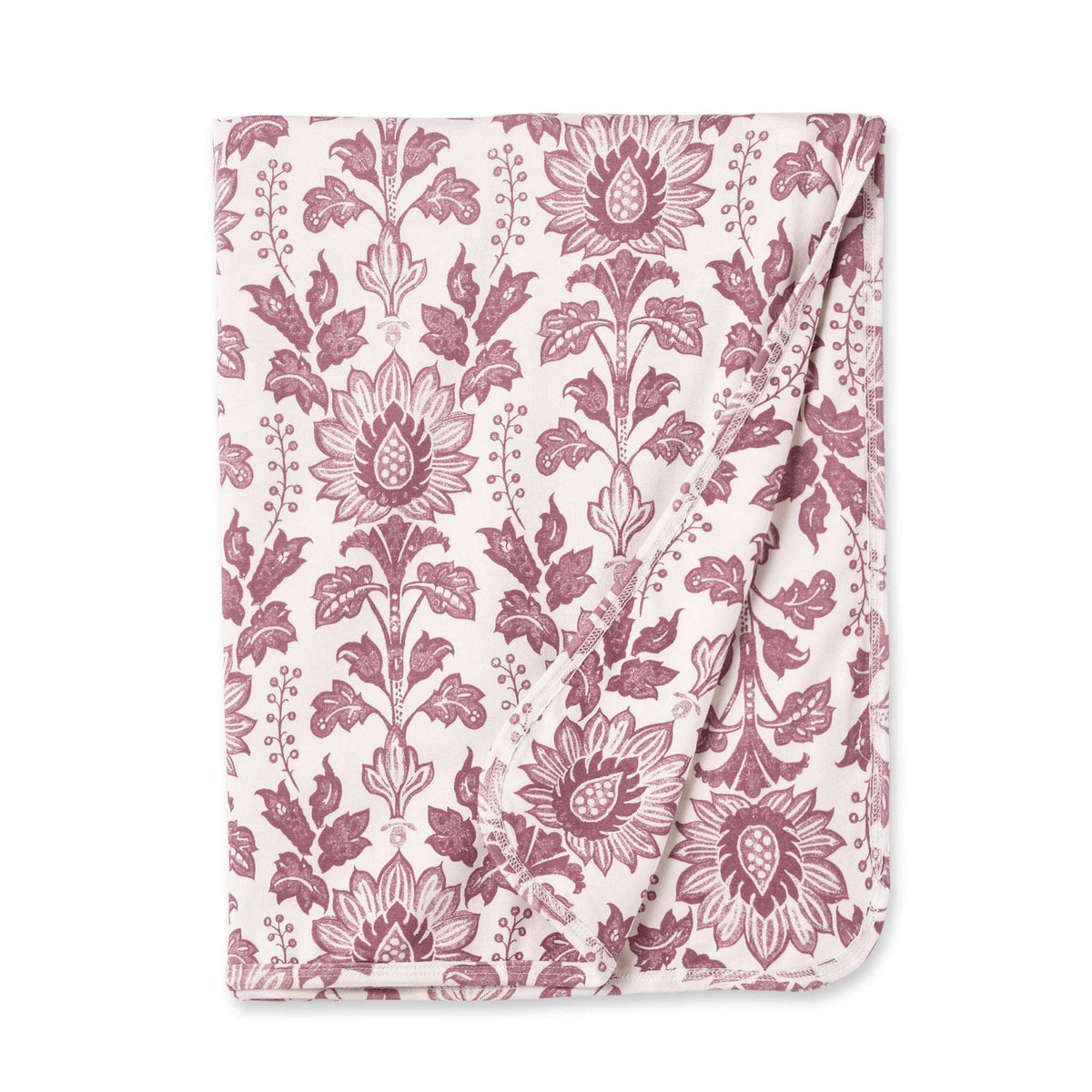 Floral Tapestry Stroller Blanket - Soft Bamboo Baby Throw