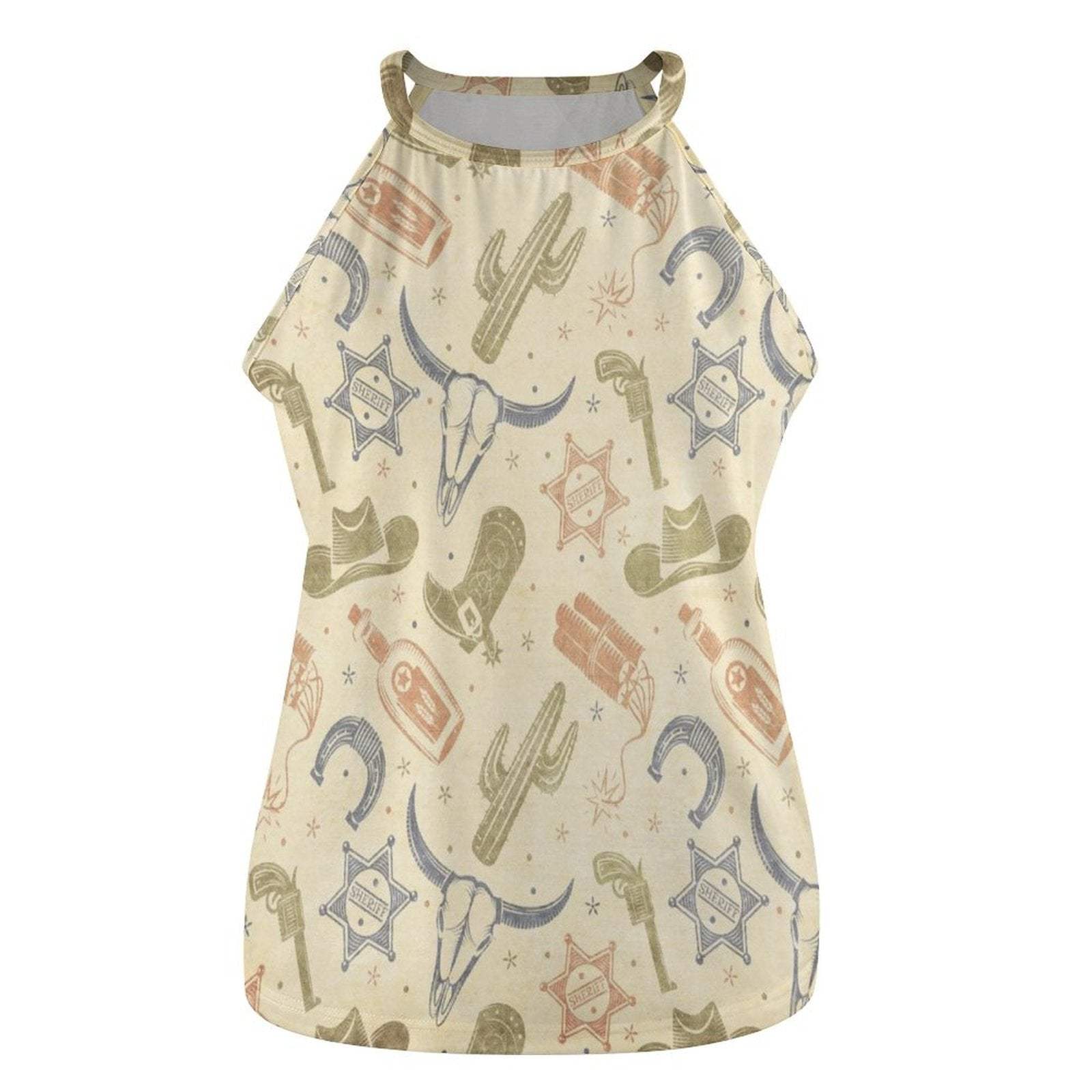 Baha Ranch Western Symbols Tank Top - Baha Ranch Western Wear - Flyclothing LLC