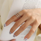 Titanium Steel Wrap Ring - Trendsi - Flyclothing LLC