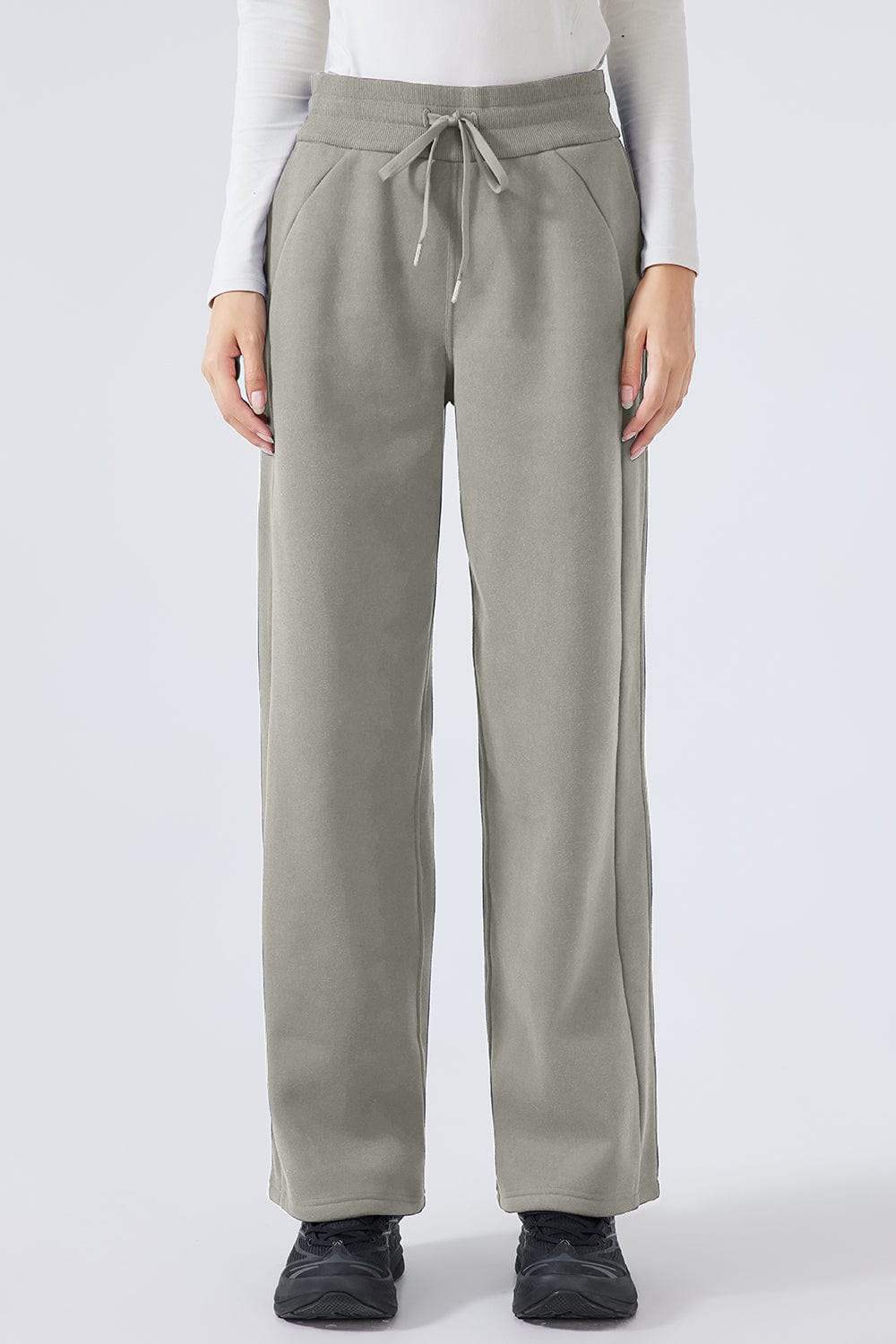 Millennia Drawstring Wide Leg Pants - Trendsi - Flyclothing LLC