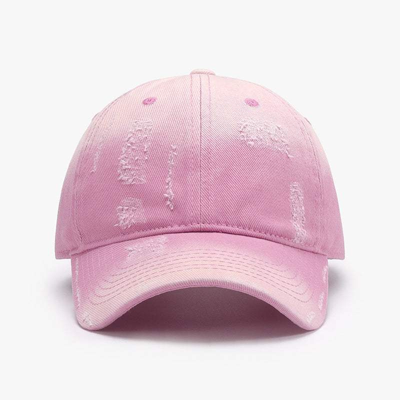 Adjustable Cotton Baseball Hat - Trendsi - Flyclothing LLC
