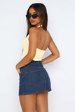Lovelet Halter Neck Cropped Slim Cami - Trendsi
