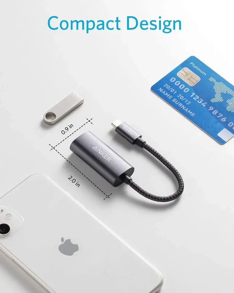 Anker <b>PowerExpand</b> USB-C to Gigabit Ethernet Adapter - Anker - Flyclothing LLC