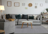 5' X 8' Gray Area Rug - Homeroots - Flyclothing LLC