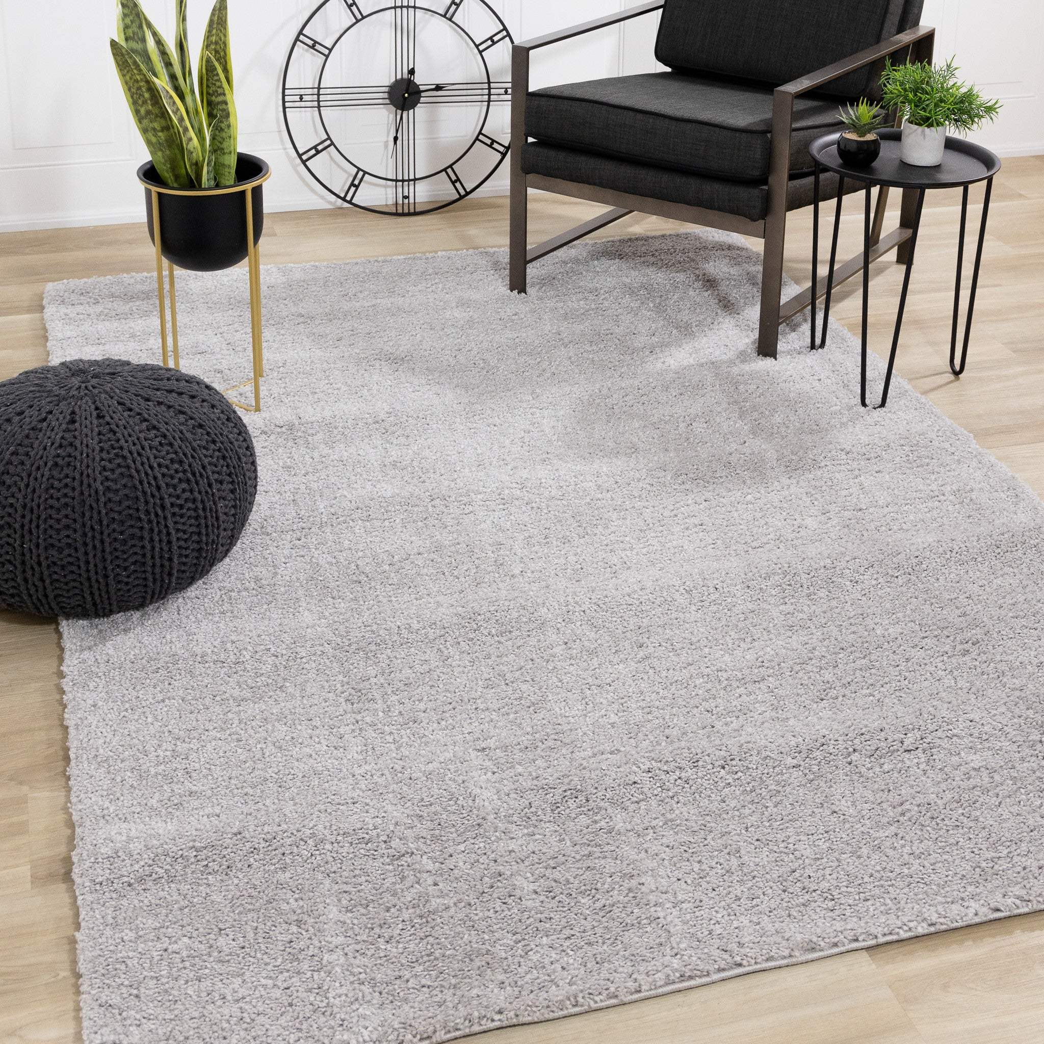 4' X 6' Gray Area Rug - Homeroots - Flyclothing LLC