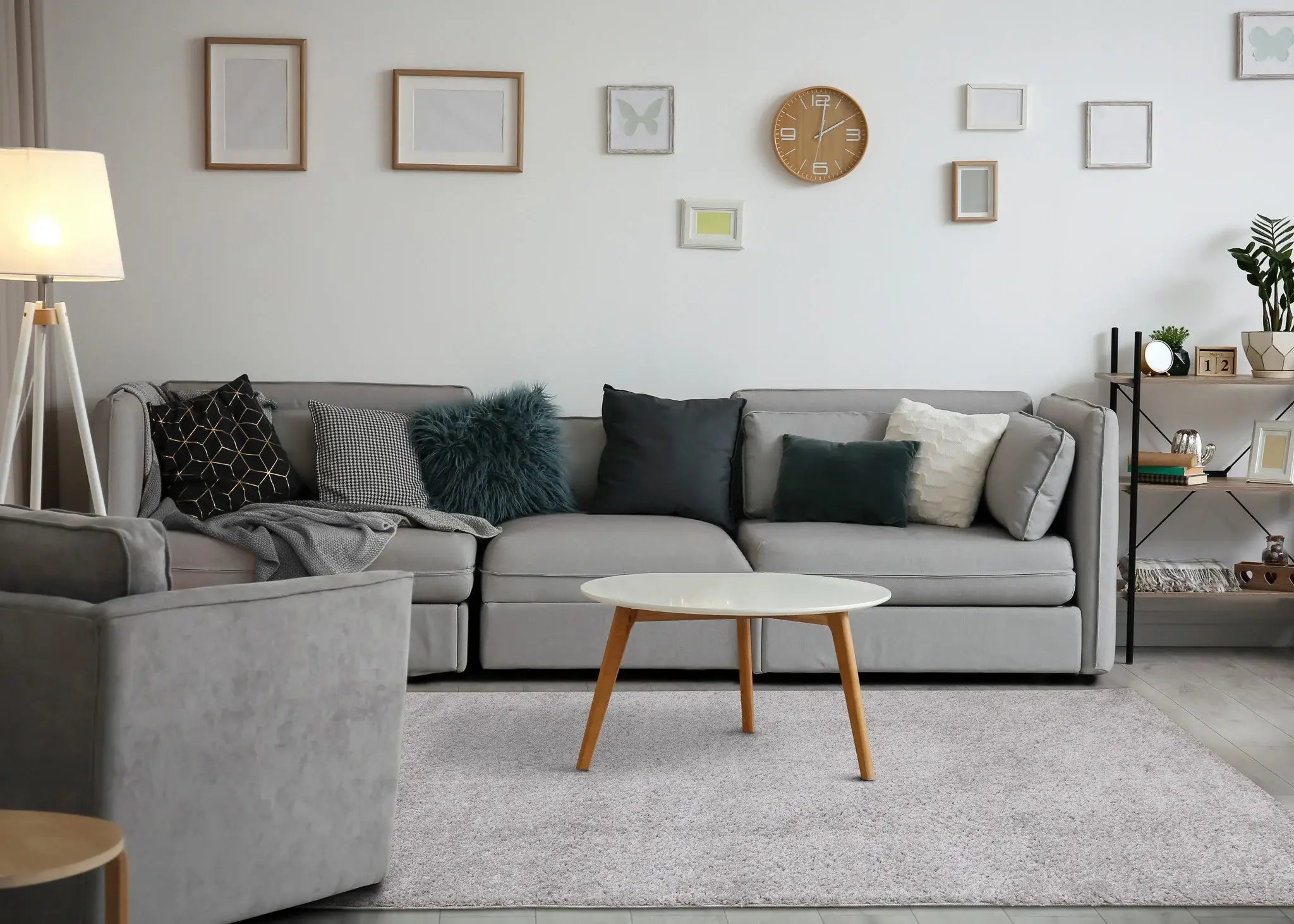 4' X 6' Gray Area Rug - Homeroots - Flyclothing LLC