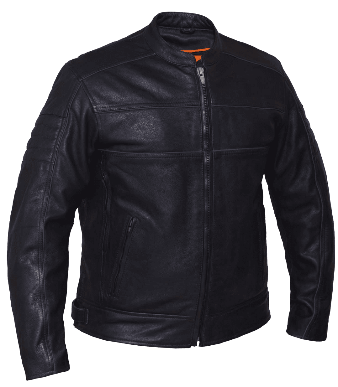 Pioneer - Mens Premium Leather Jacket - Unik Just for Bikers - Flyclothing LLC
