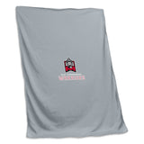 East Stroudsburg Charcoal Sweatshirt Blanket (Screened) - Logo Brands - Flyclothing LLC