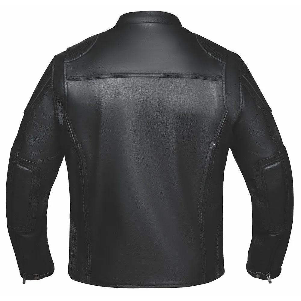 Highwayman - Men's Premium Leather Motorcycle Jacket - Unik Just for Bikers - Flyclothing LLC