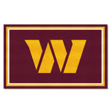 Washington Commanders 4ft. x 6ft. Plush Area Rug - Washington Commanders